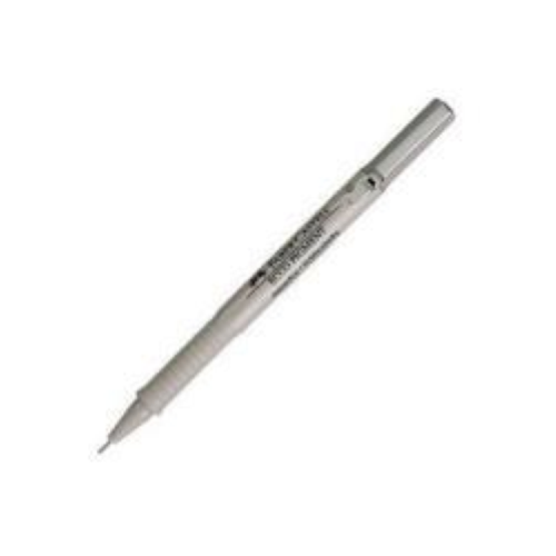 Faber-Castell ECCO PIGMENT - Penna punta in fibra - nero - inchiostro pigmentato - 0.6 mm